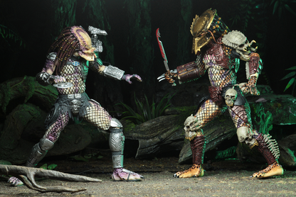 (NECA) Predator - 7" Scale Action Figure - Ultimate Bad Blood and Ultimate Enforcer 2 pack