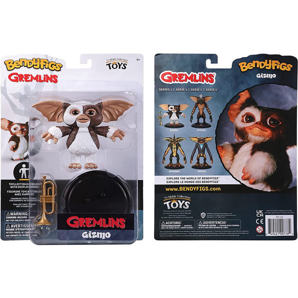 Noble Collectibles Gremlins Gizmo Bendyfig Action Figure