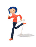 (NECA) Coraline - Articulated Figure - Coraline in Striped Shirt and Jeans