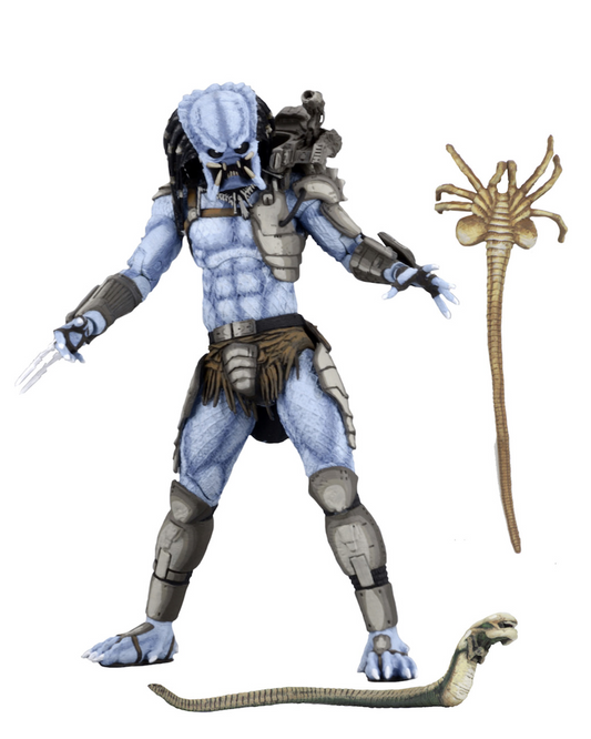 (NECA) Alien vs Predator - 7" Scale Action Figure - Predator Arcade - the Mad Predator boss