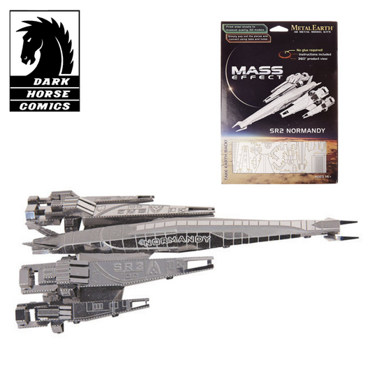 Mass Effect 3D Model Normandy Sr2 Laser-Cut
